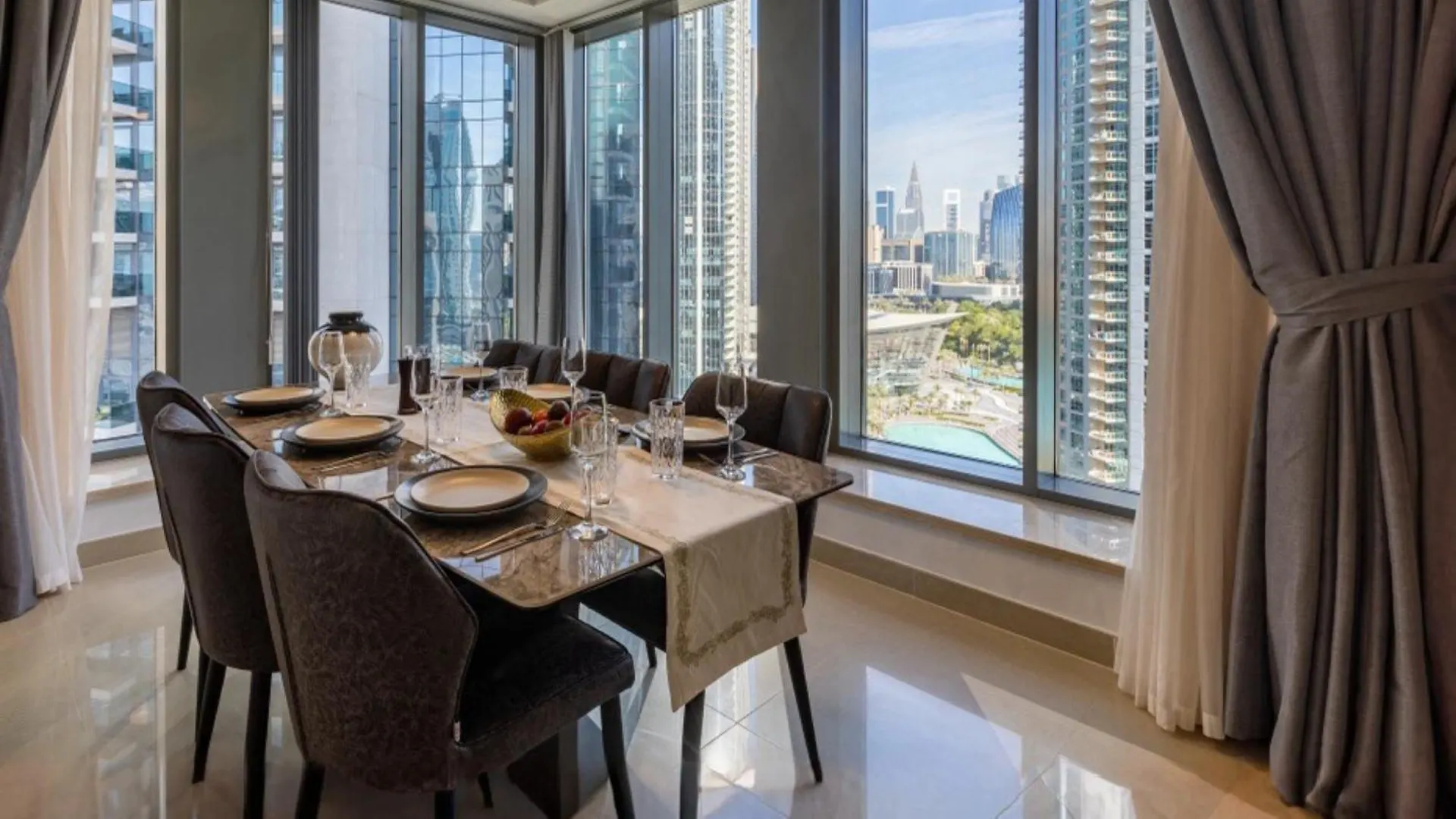 Near Burj Khalifa, Dubai Fountain View, Dubai Mall In 10 Mins Walk Emirati Arabi Uniti